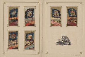 Flaggen aller Nationen und der Vereinigten Staaten von Amerika - Seiten 35 und 36, 1887