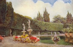 Italienische Gärten: La Vasca dell