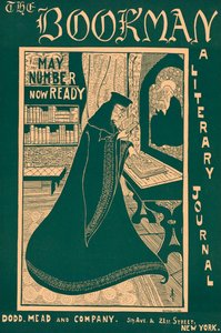 Plakat für eine Ausgabe von The Bookman von George Scotson Clark