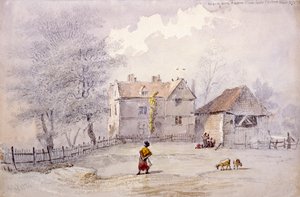 Morgans Farm, Kentish Town, London, 1834 von George Shepheard