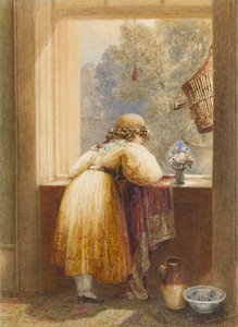 Blick aus einem oberen Fenster, 1832