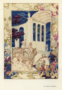 Illustration für Der glückliche Heuchler von Max Beerbohm
