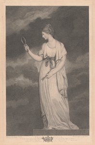 Westfenster der Kapelle, New College Oxford: Die Tugenden - Klugheit von George Siegmund Facius