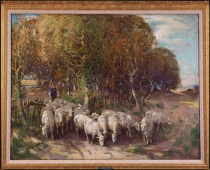 Die Herde treiben von George Smith