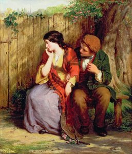 Moment der Spannung, 1861 von George Smith