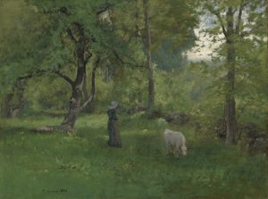 Grüne Landschaft, 1886