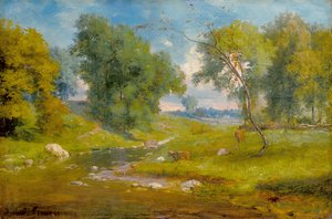 Auf der Wiese von George Snr. Inness