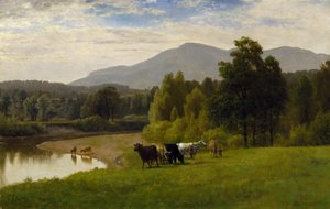 Weideland, 1867 von George Snr. Inness