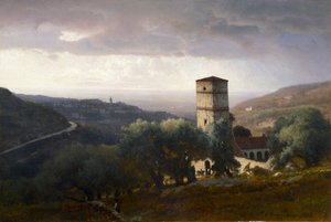 Blick auf Rom von Tivoli von George Snr. Inness