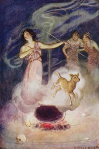 Jason und die Argonauten: "Sie flüsterte ihre Zaubersprüche über ihn, und er sprang wieder als junges Lamm heraus" von George Soper
