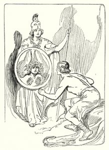 Perseus: "Im Spiegel des Schildes erschien ein Gesicht" von George Soper