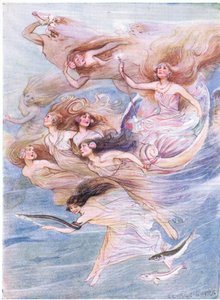 Königin Galatea, aus Die Helden, veröffentlicht von George Allen und Unwin 1929