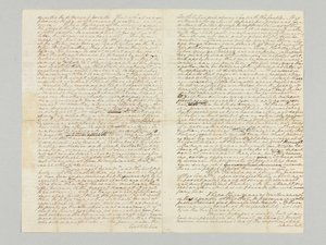 "Die Macht unter der Verfassung wird immer beim Volk liegen", signierter Autographenbrief an Bushrod Washington, 9. November 1787