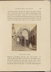 Holyrood Abbey; Innenansicht von George Washington Wilson