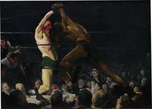 Beide Mitglieder dieses Clubs von George Wesley Bellows