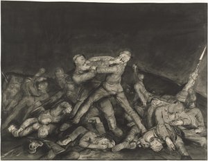 Geist von Sergeant Pelly, 1918 von George Wesley Bellows