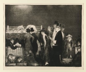 Vorbereitungen zum großen Kampf, Nr. 8 von George Wesley Bellows