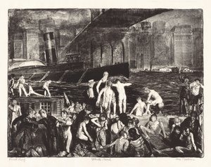 Splinter Beach, 1916 von George Wesley Bellows
