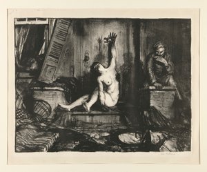 Die Zigarette aus der Kriegserie von George Wesley Bellows