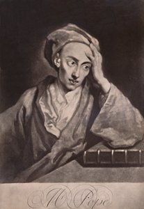 Alexander Pope, englischer Dichter und Satiriker, um 1732 von George White