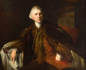 George Dempster (1732-1818) von Dunnichen und Skibo, um 1786 von George Willison