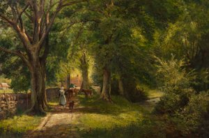 Der Wald, Betts-Y-Coed von George Wimpenny