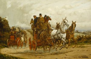 Die London-York-Postkutschen von George Wright
