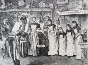 Das Klassenzimmer, wie es sein sollte von George du Maurier