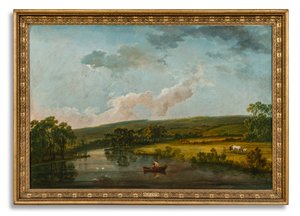 Hazel Gap, in der Nähe von Welbeck von George the Elder Barret