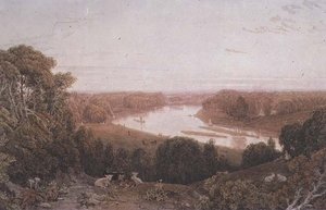 Blick vom Richmond Hill, Surrey