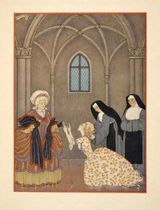 Cecile kehrt ins Kloster zurück, Illustration aus 