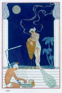 Ägypten, 1912 von Georges Barbier