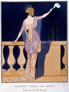 Abschied in der Nacht von Georges Barbier