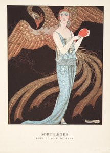 Sortilèges aus einer Sammlung von Modeplatten von Georges Barbier