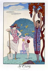 Die Erde von Georges Barbier