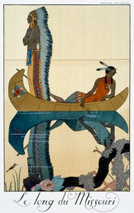 Die Länge des Missouri, 1922 von Georges Barbier