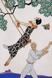 Die Schaukel von Georges Barbier