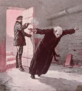 Hinrichtung von Pater Constantine Budkiewicz, 31. März 1923 von Georges Carrey