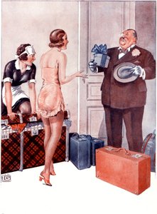 Illustration aus La Vie Parisienne von Georges Leonnec