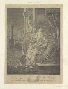 Christus vor Pilatus: große Platte (Recueil de quatre-vingt-cinq estampes originales) von Georges Malbeste