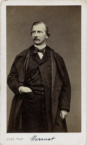 Porträt des Komponisten Auguste Mermet 1810-1889 von Georges Mathurin Legé