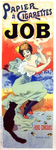Job-Zigarettenpapier. Plakat von Georges Meunier