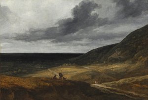 Landschaft bei Paris von Georges Michel