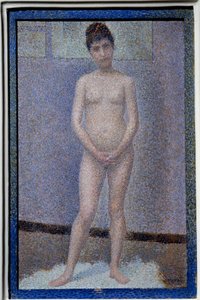 Der Gesichtsmacher von Georges Pierre Seurat