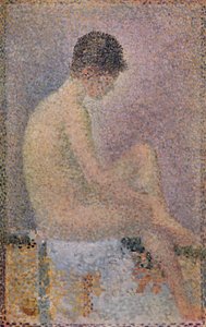 Studie für die Modelle, 1886, 1923 von Georges Pierre Seurat