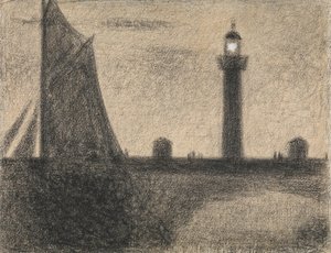 Der Leuchtturm von Honfleur, 1886