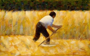 Der Mäher von Georges Pierre Seurat