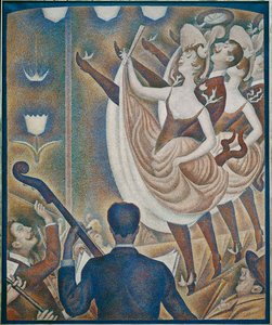 Der Can-Can von Georges Pierre Seurat
