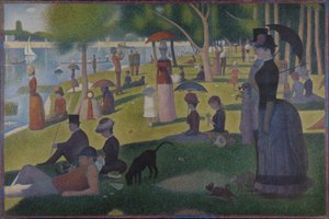 Ein Sonntag auf La Grande Jatte -- 1884 von Georges Seurat