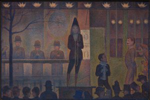 Zirkusvorstellung (Parade de cirque) von Georges Seurat
